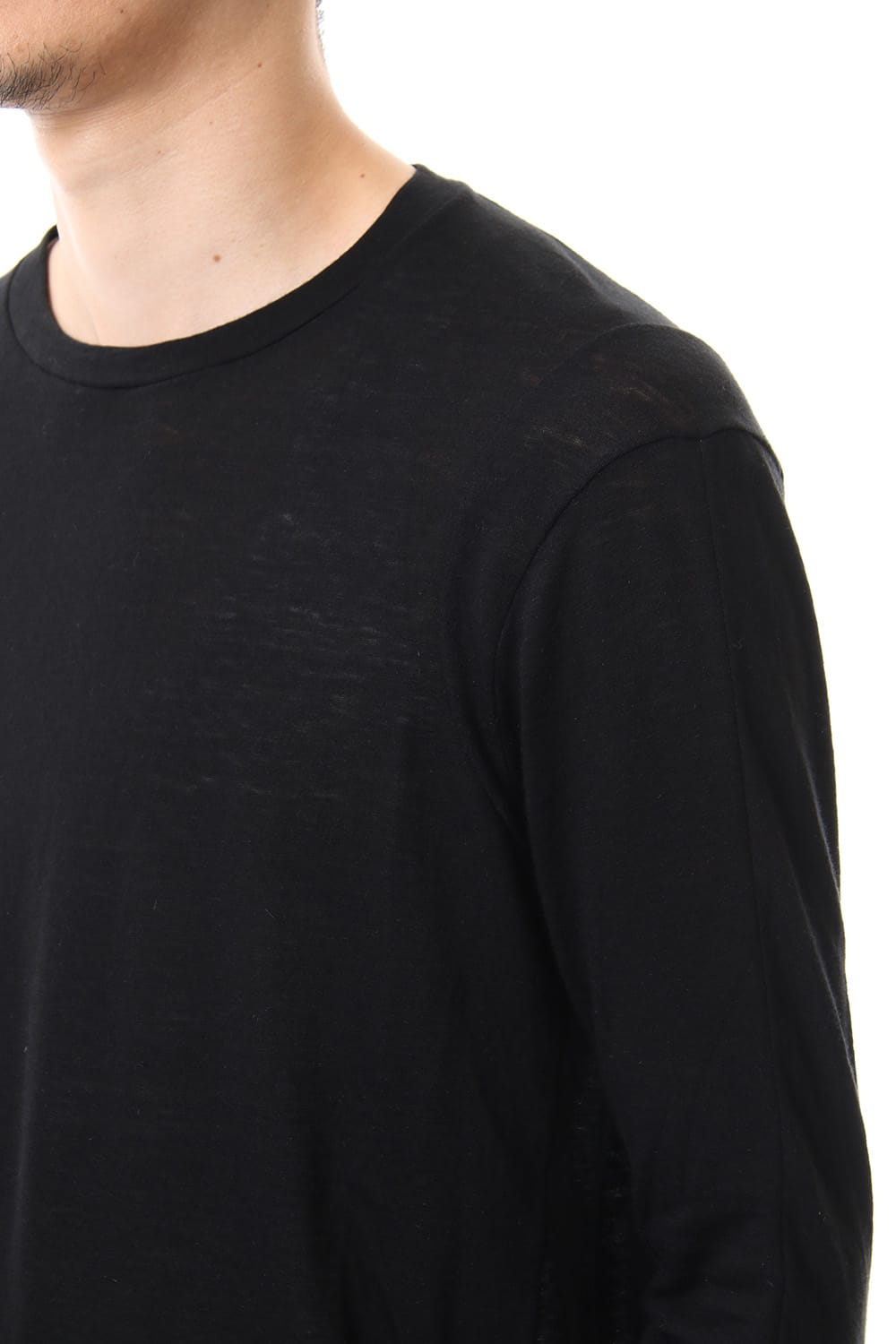 Long sleeve cotton angora jersey