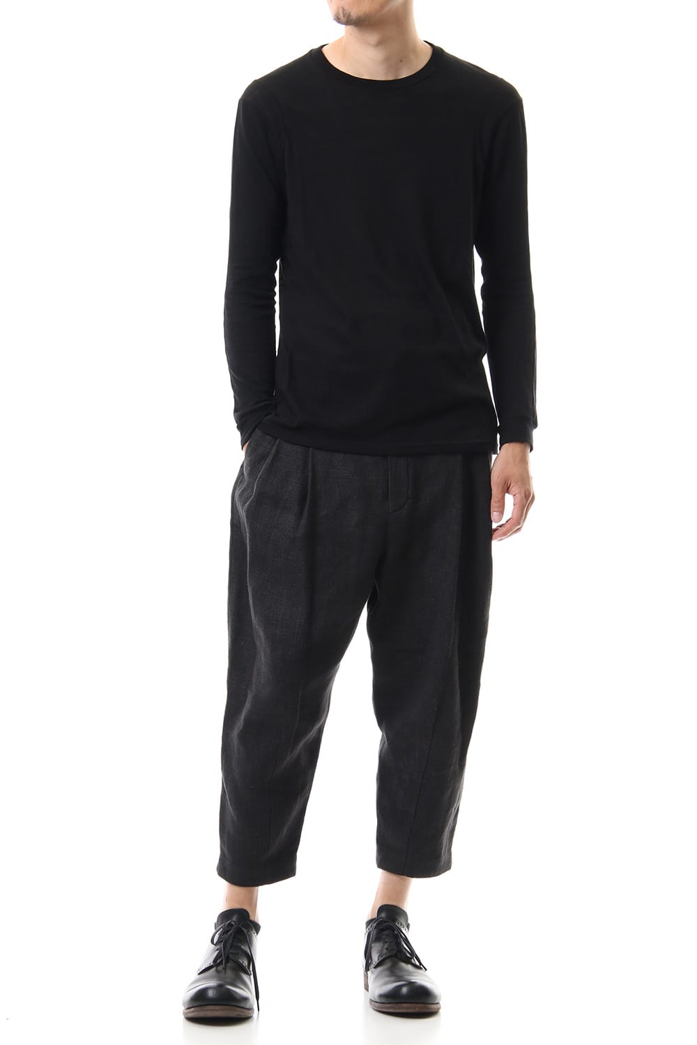 Long sleeve cotton angora jersey