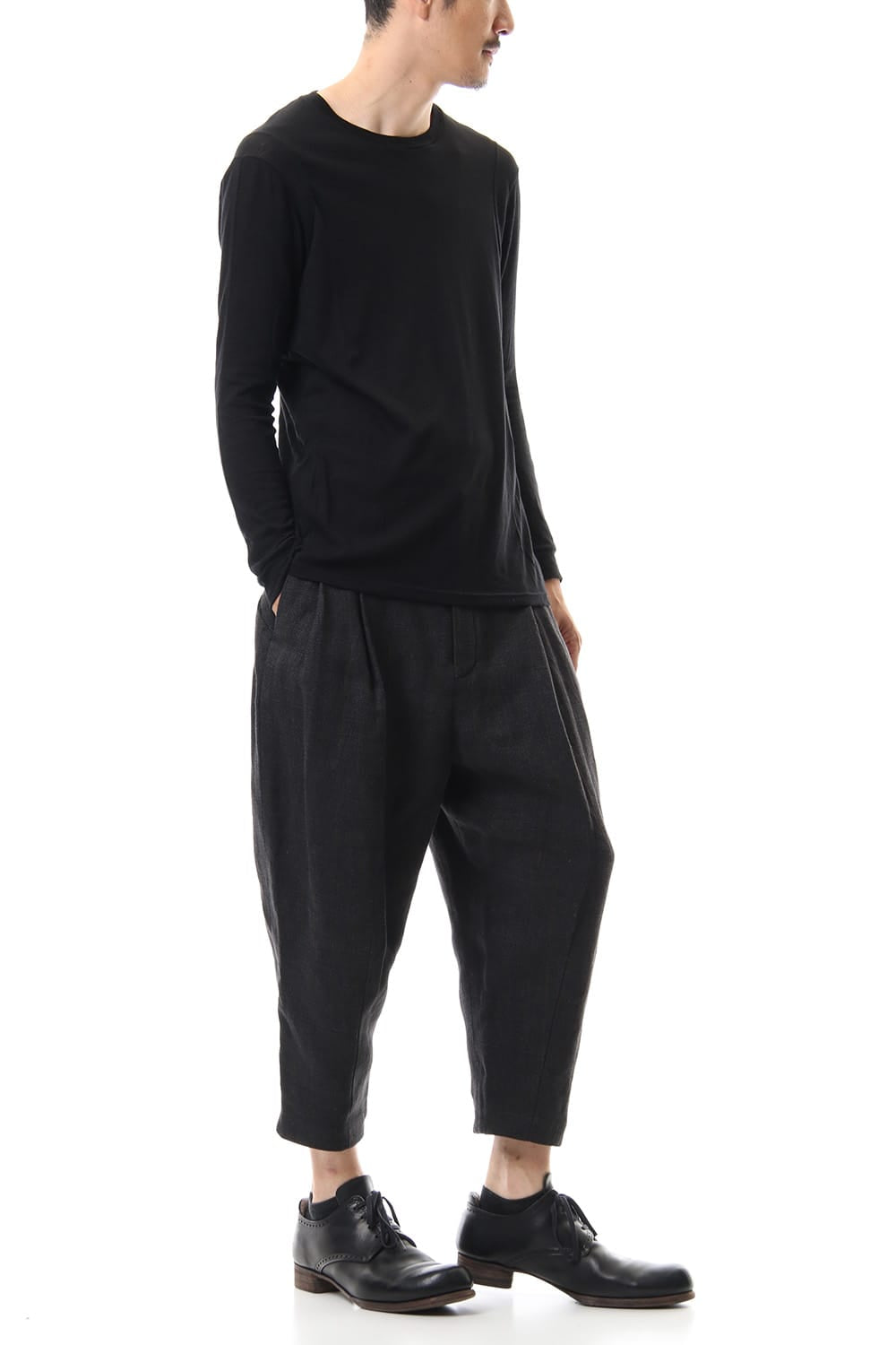 Long sleeve cotton angora jersey