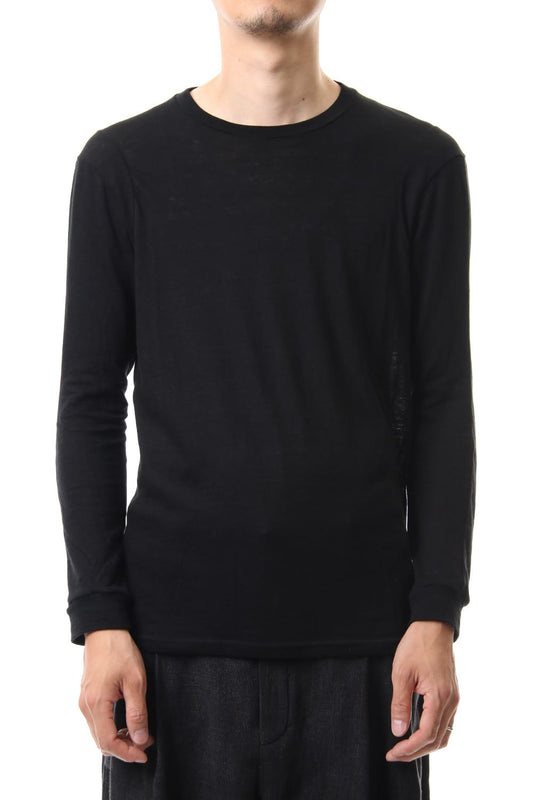Long sleeve cotton angora jersey