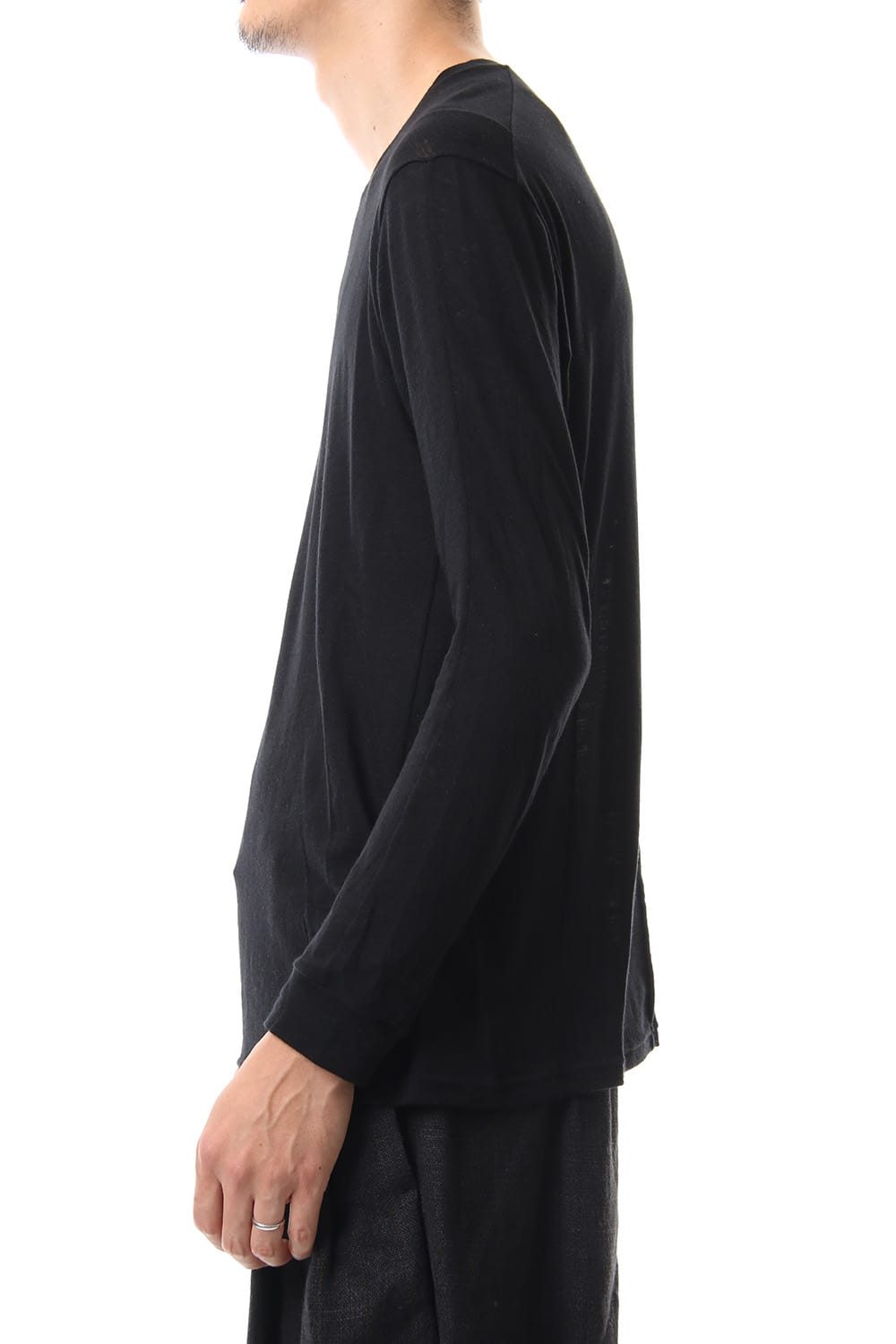 Long sleeve cotton angora jersey