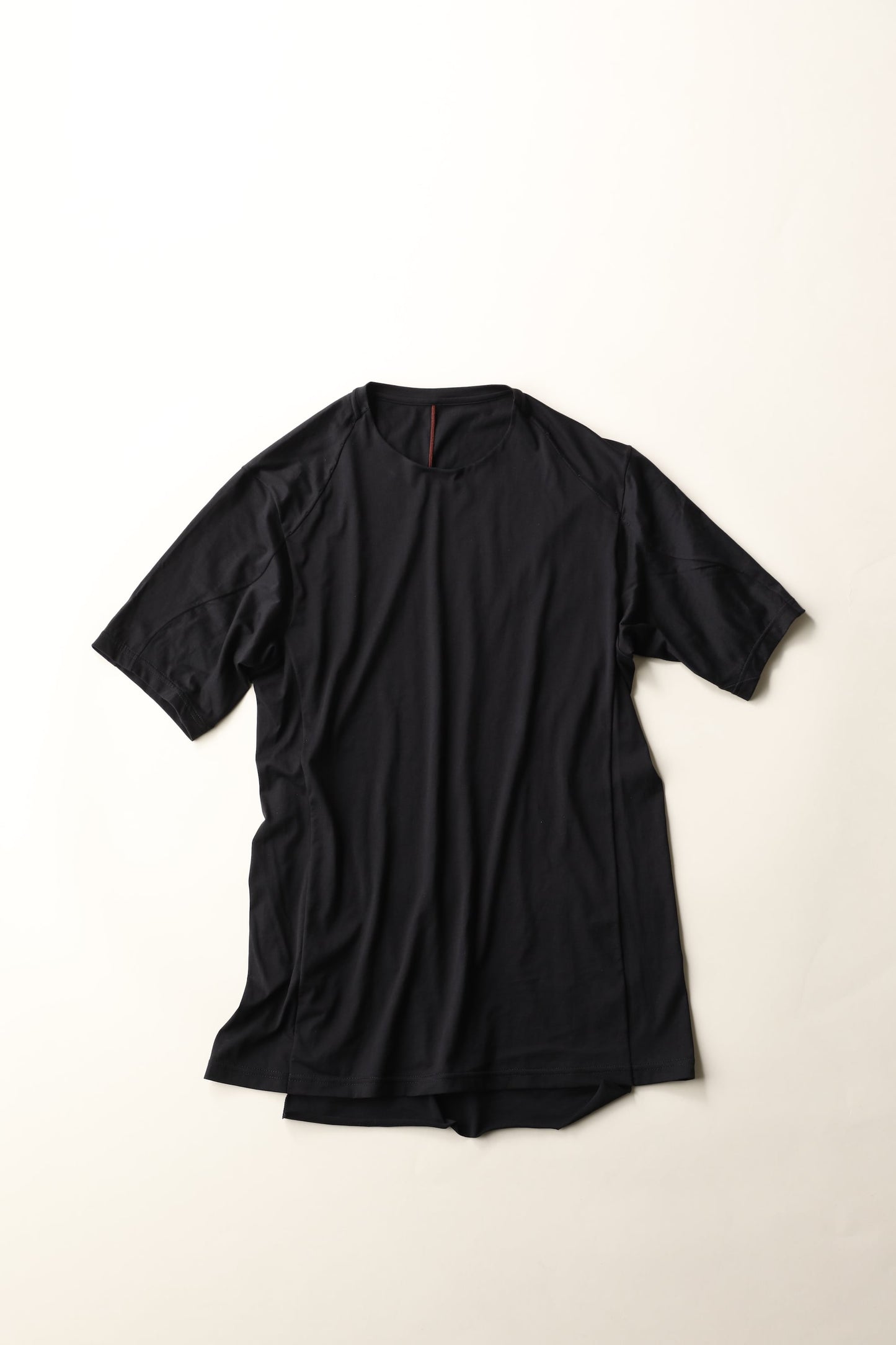 Short sleeve egyptian cotton jersey (SUVIN)  Black