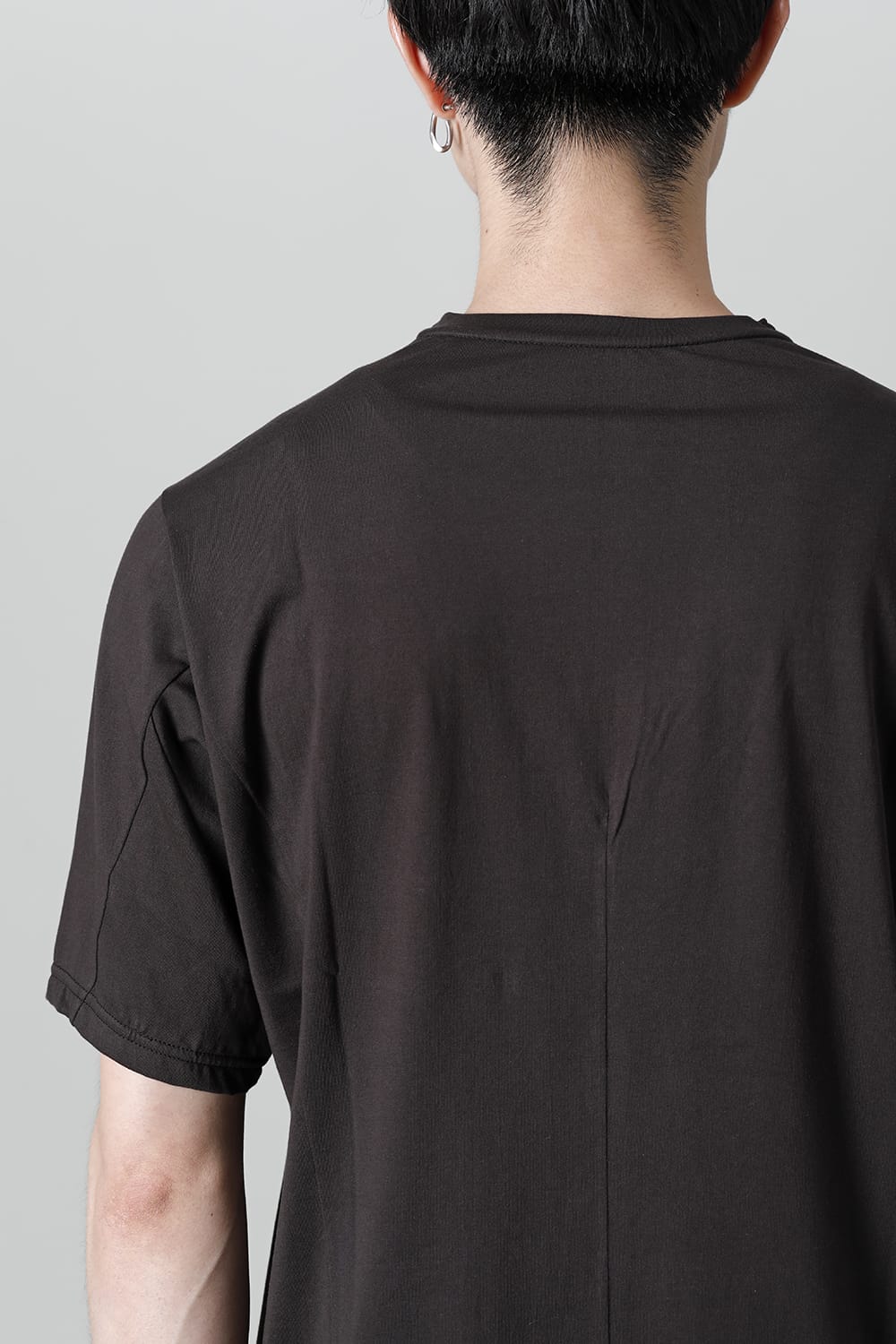 Short sleeve egyptian cotton jersey ( SUVIN )  Espresso