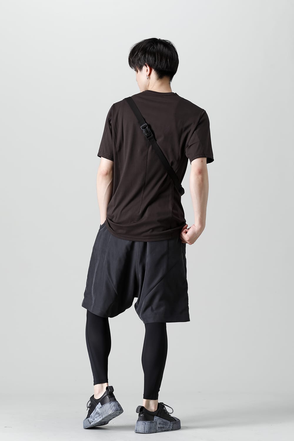 Short sleeve egyptian cotton jersey ( SUVIN )  Espresso