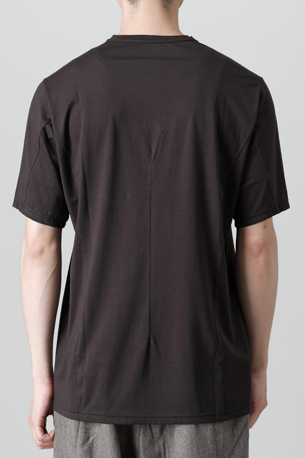 Short sleeve egyptian cotton jersey ( SUVIN )  Espresso