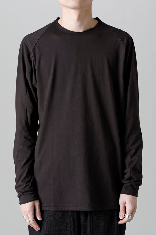 Long sleeve egyptian cotton jersey ( SUVIN )  Espresso