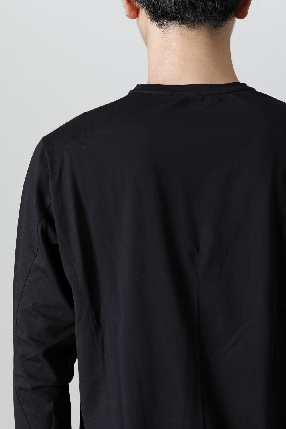 Long sleeve egyptian cotton jersey ( SUVIN )  Black