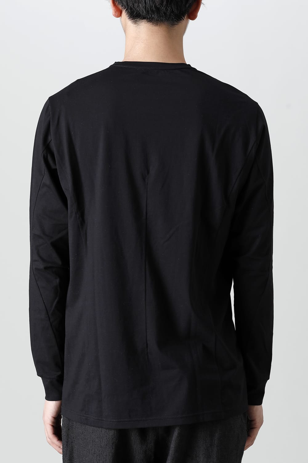 Long sleeve egyptian cotton jersey ( SUVIN )  Black