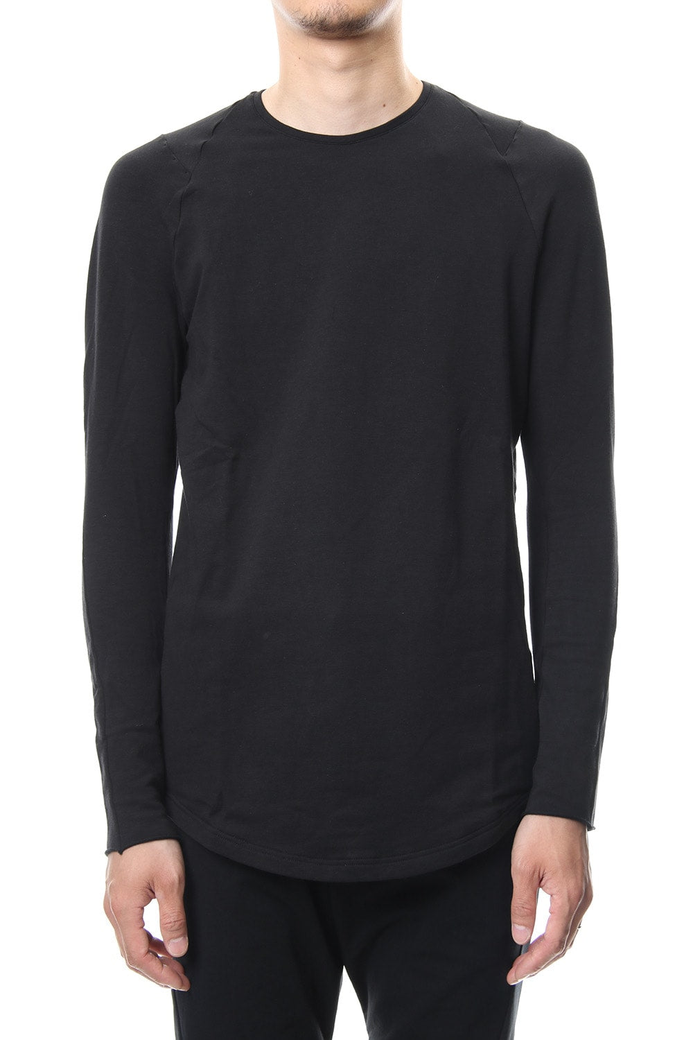Long Sleeve Cotton Cashmere Jersey