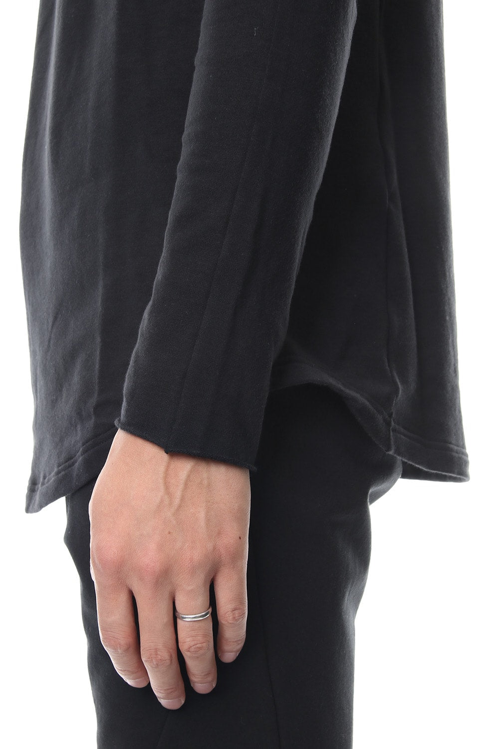 Long Sleeve Cotton Cashmere Jersey