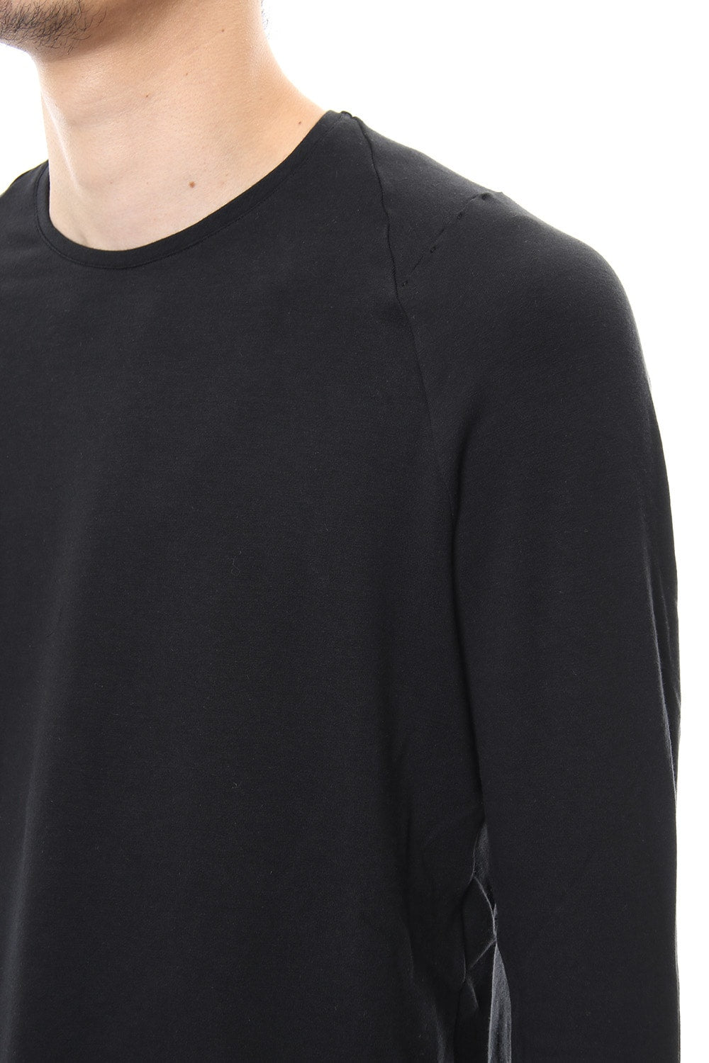 Long Sleeve Cotton Cashmere Jersey