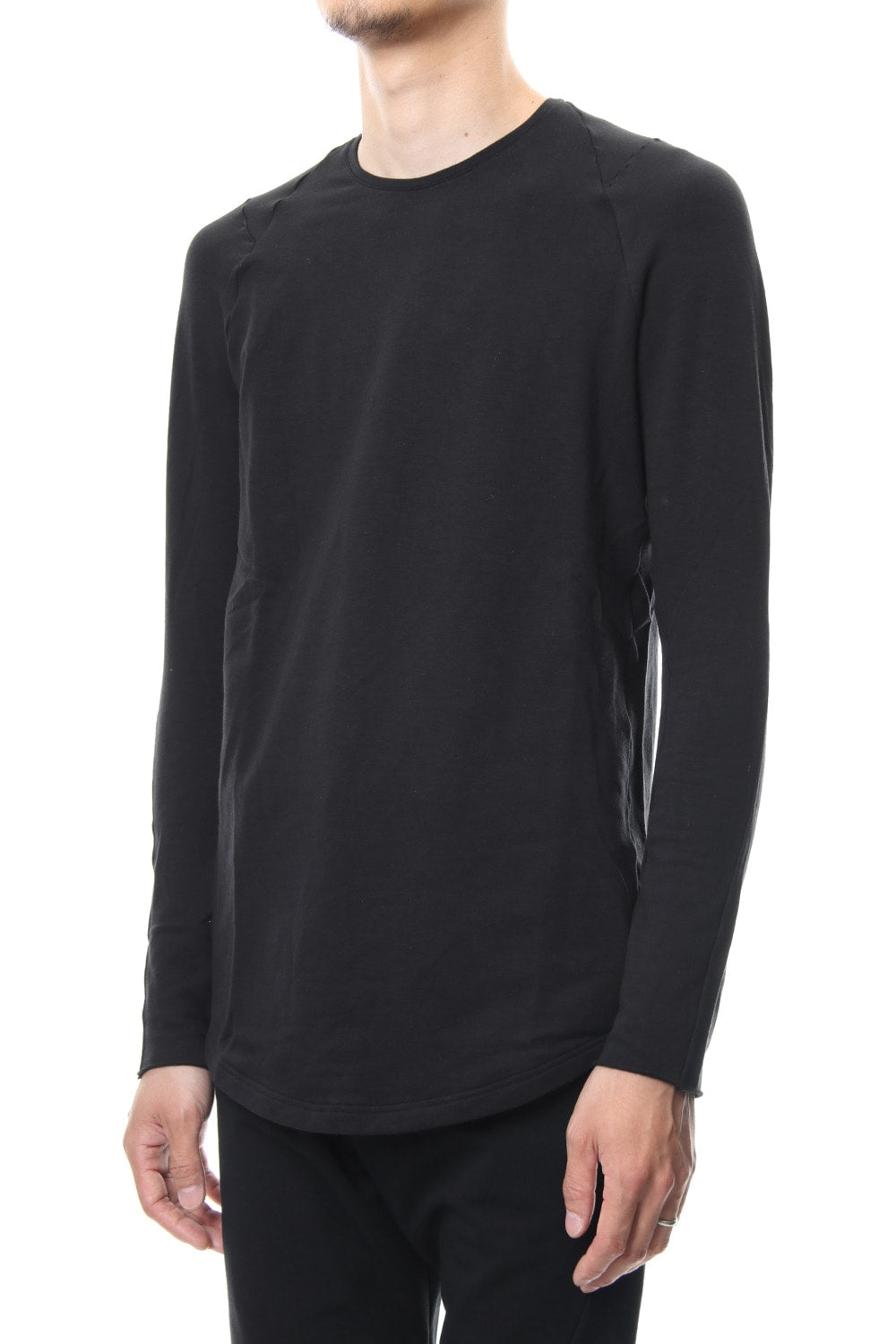 Long Sleeve Cotton Cashmere Jersey