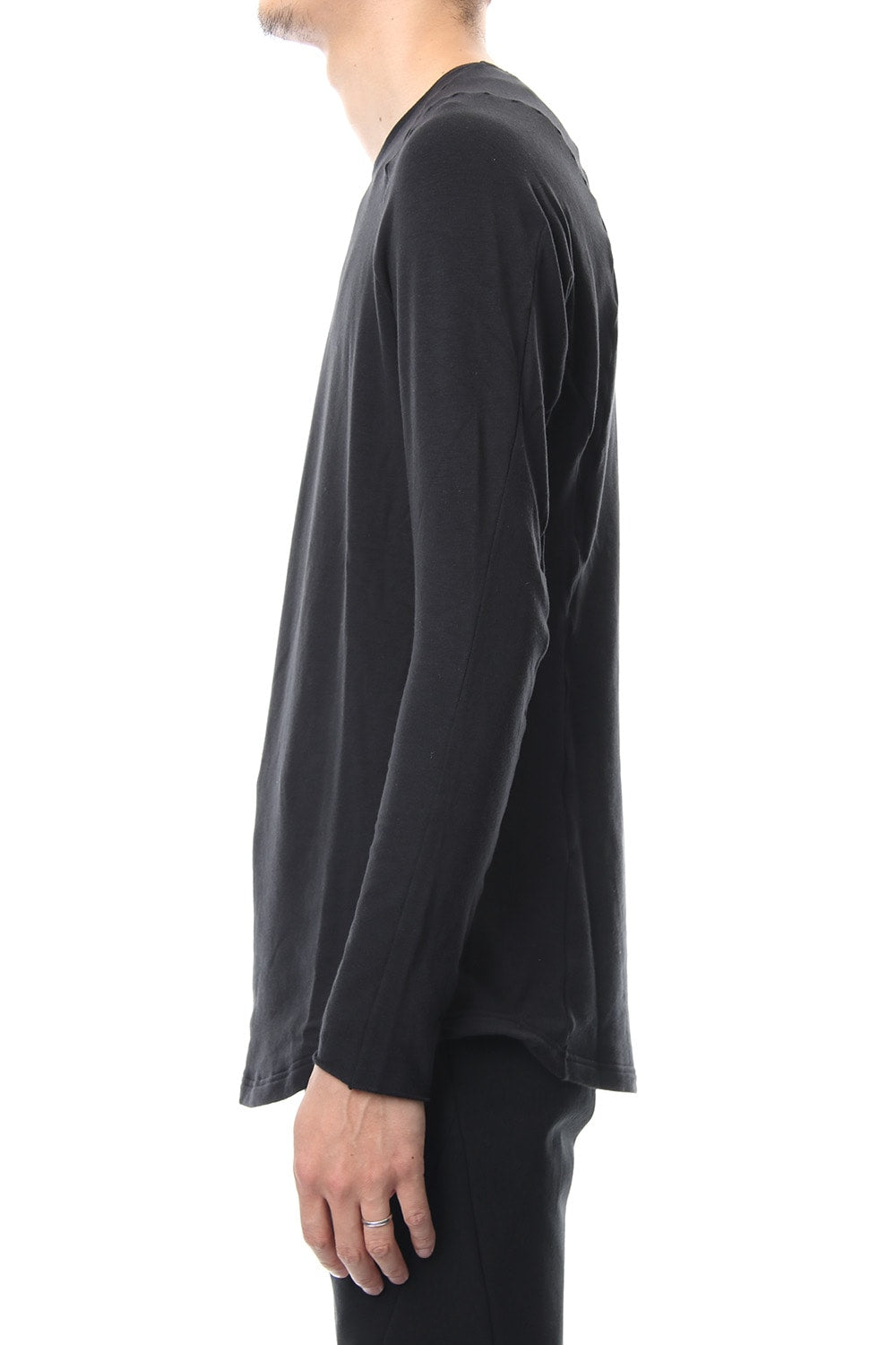 Long Sleeve Cotton Cashmere Jersey