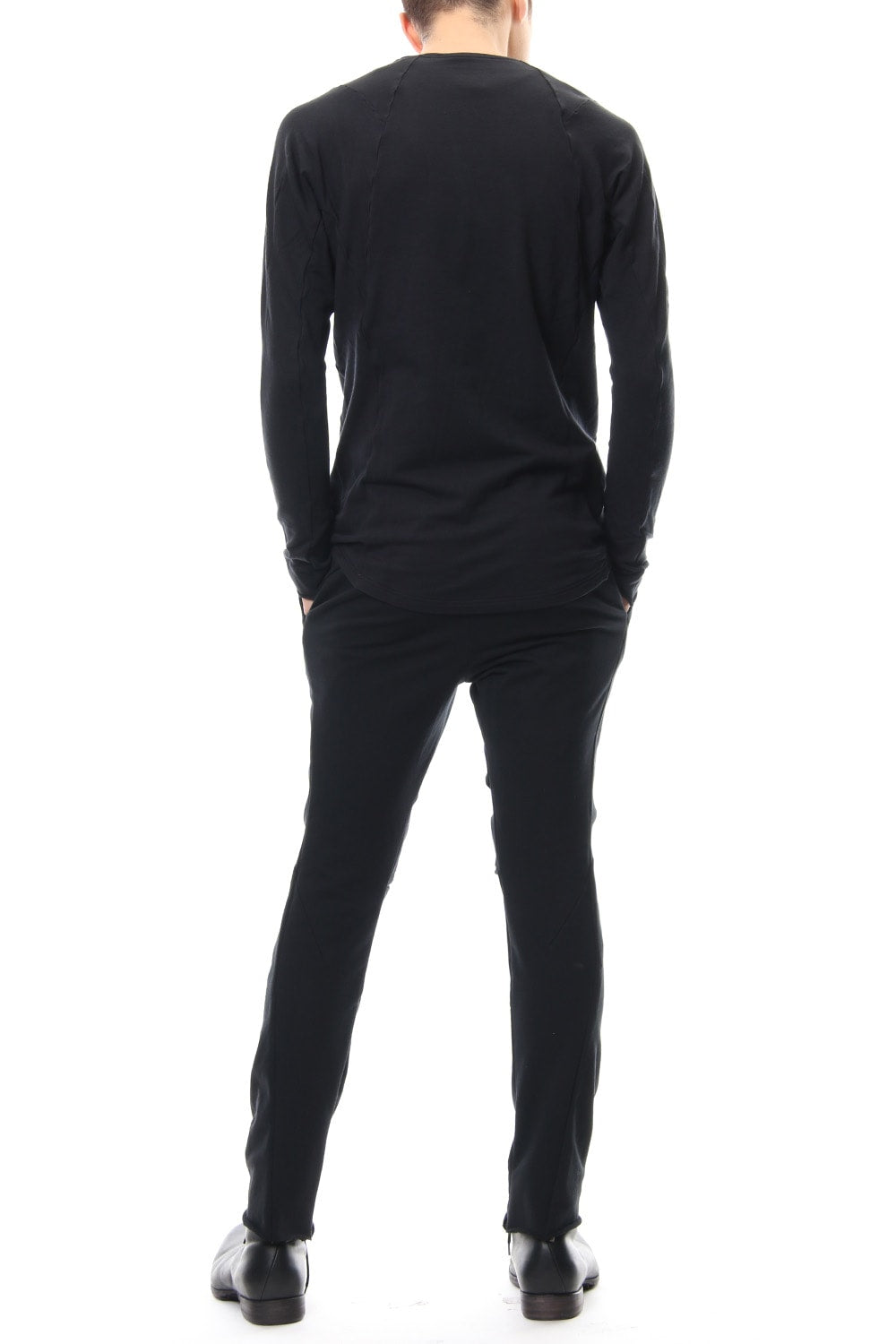 Long Sleeve Cotton Cashmere Jersey