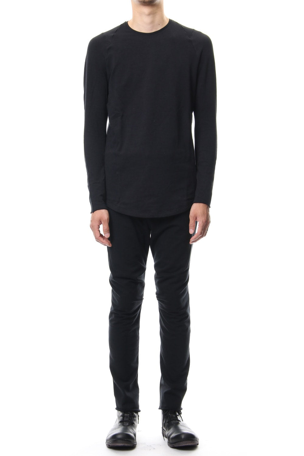 Long Sleeve Cotton Cashmere Jersey