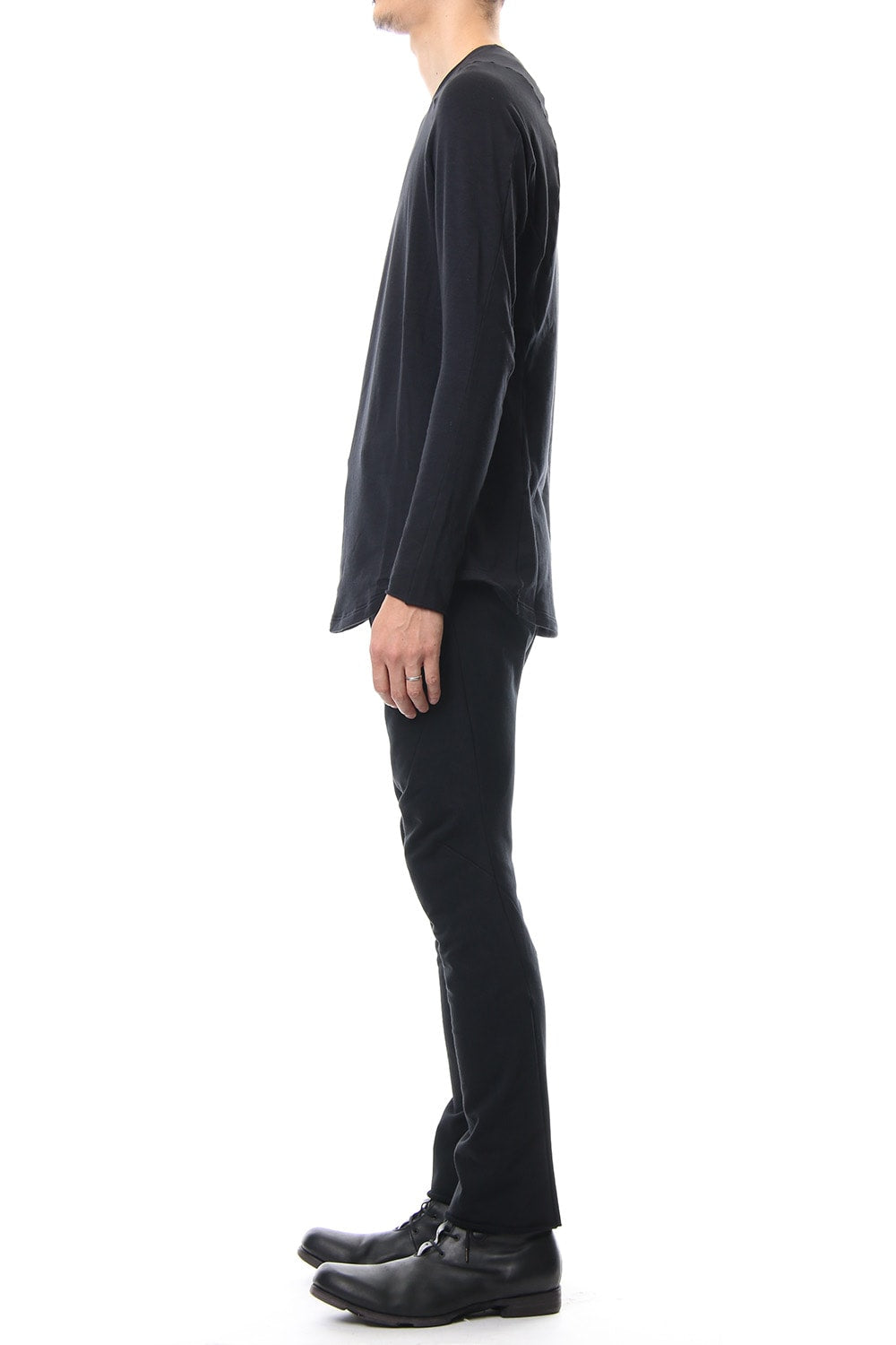 Long Sleeve Cotton Cashmere Jersey