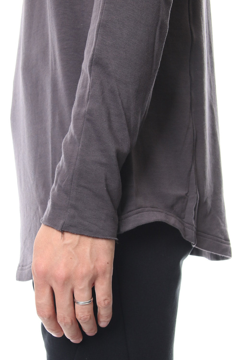 Long Sleeve Cotton Cashmere Jersey