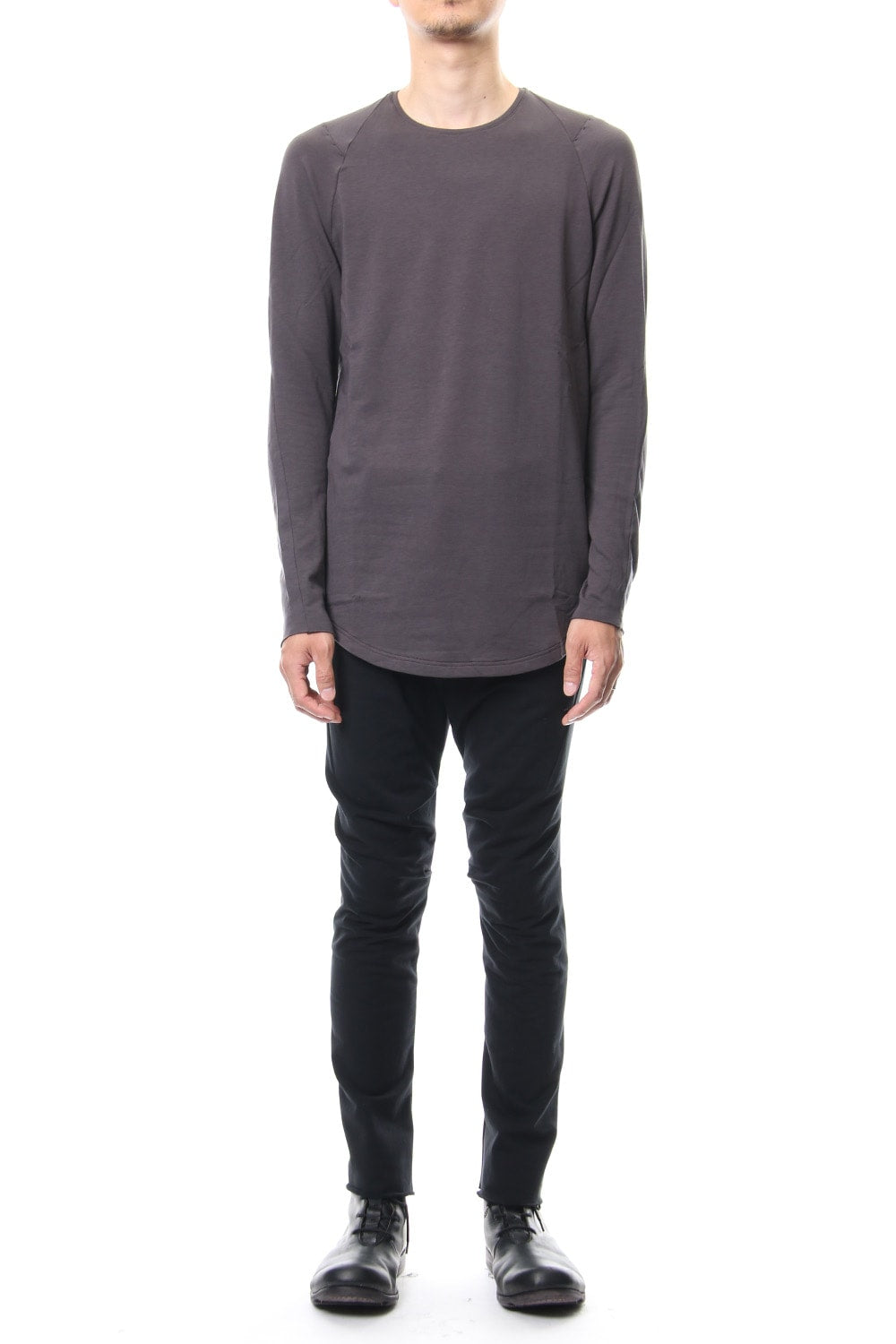 Long Sleeve Cotton Cashmere Jersey