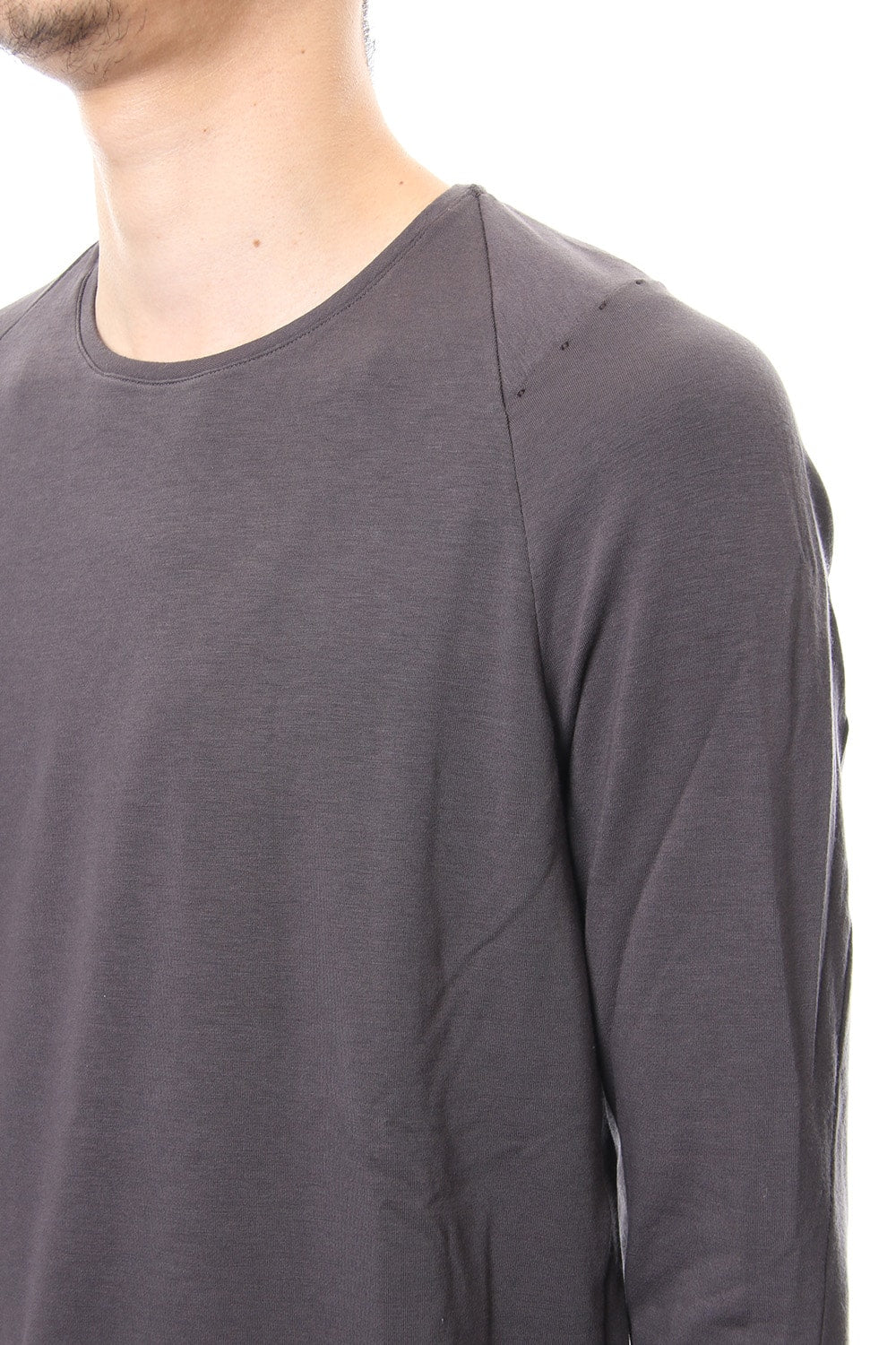 Long Sleeve Cotton Cashmere Jersey