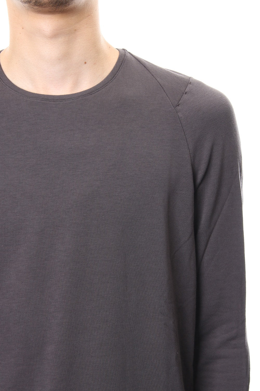 Long Sleeve Cotton Cashmere Jersey