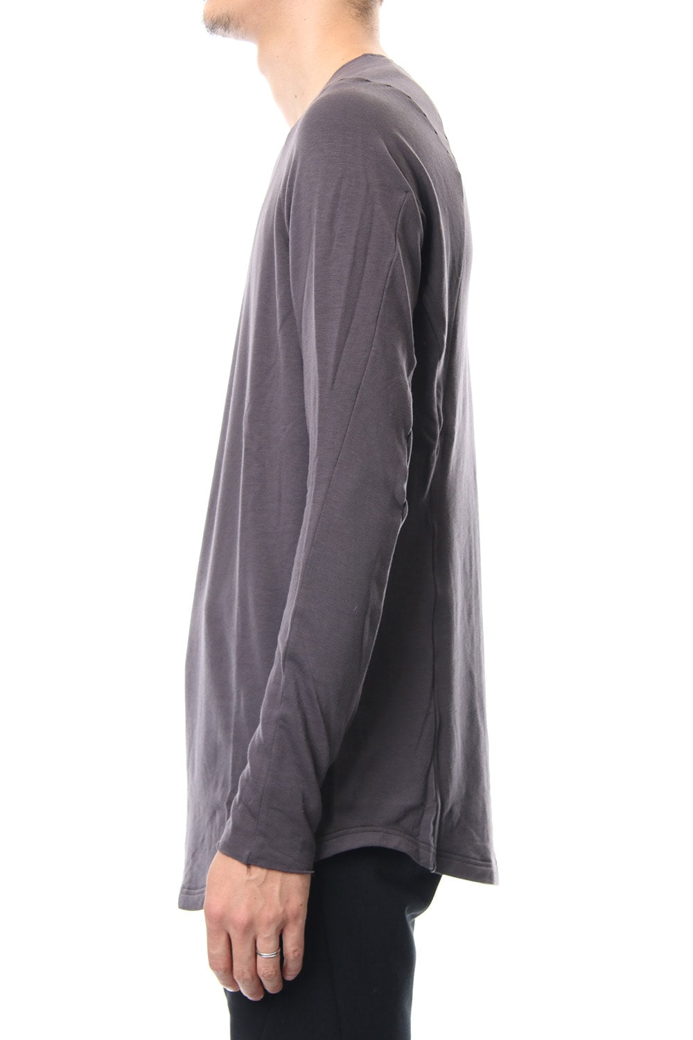 Long Sleeve Cotton Cashmere Jersey