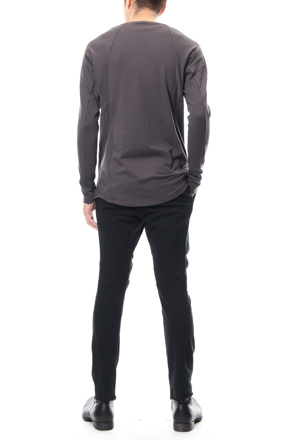 Long Sleeve Cotton Cashmere Jersey