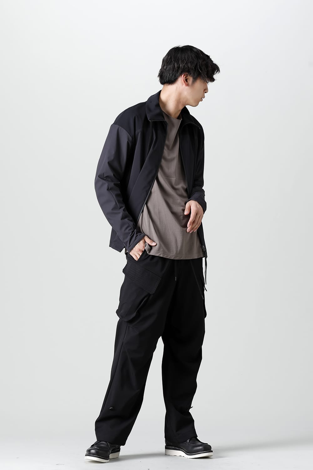 Track jacket Three layer stretch