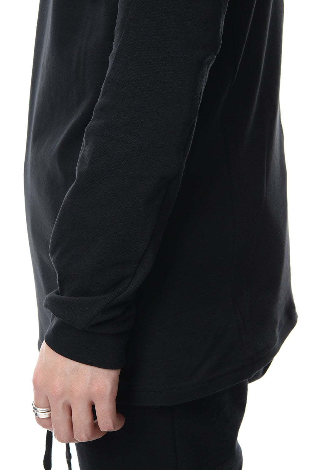 Long sleeve cotton canapa jersey