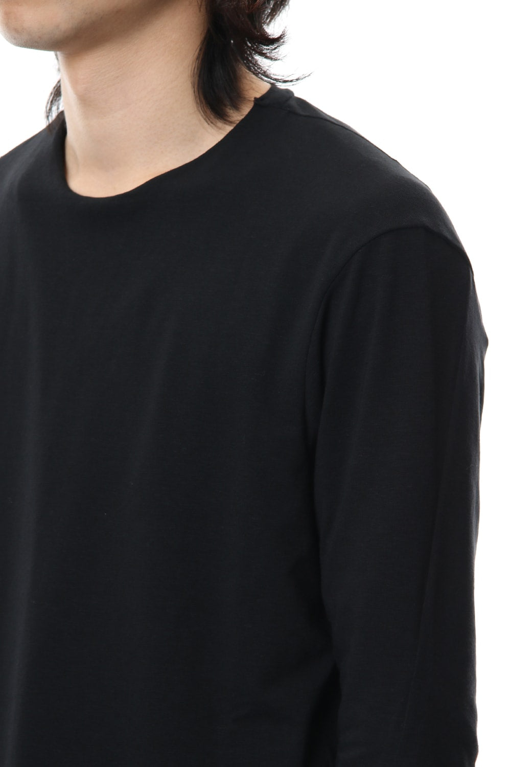 Long sleeve cotton canapa jersey