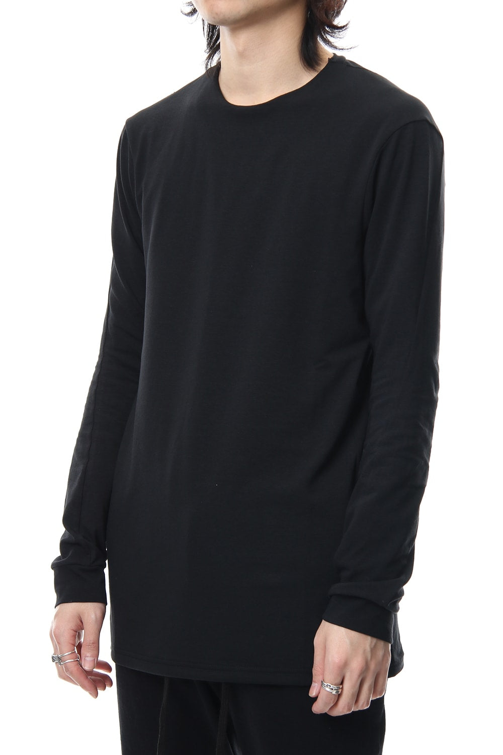 Long sleeve cotton canapa jersey