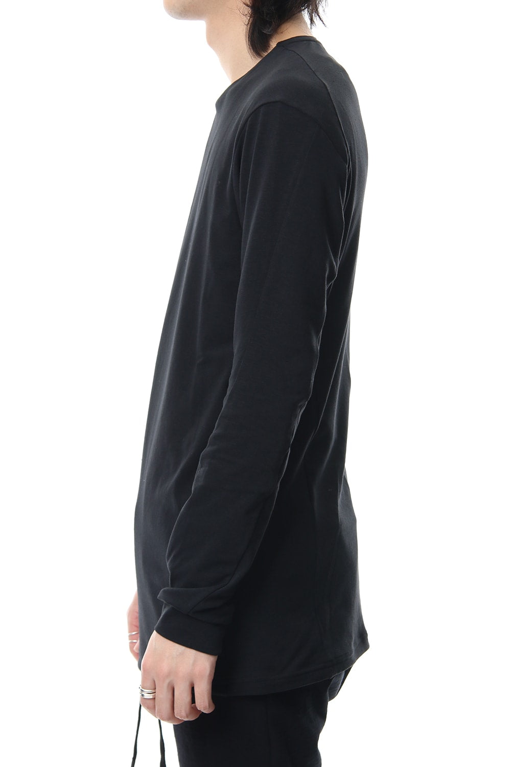 Long sleeve cotton canapa jersey