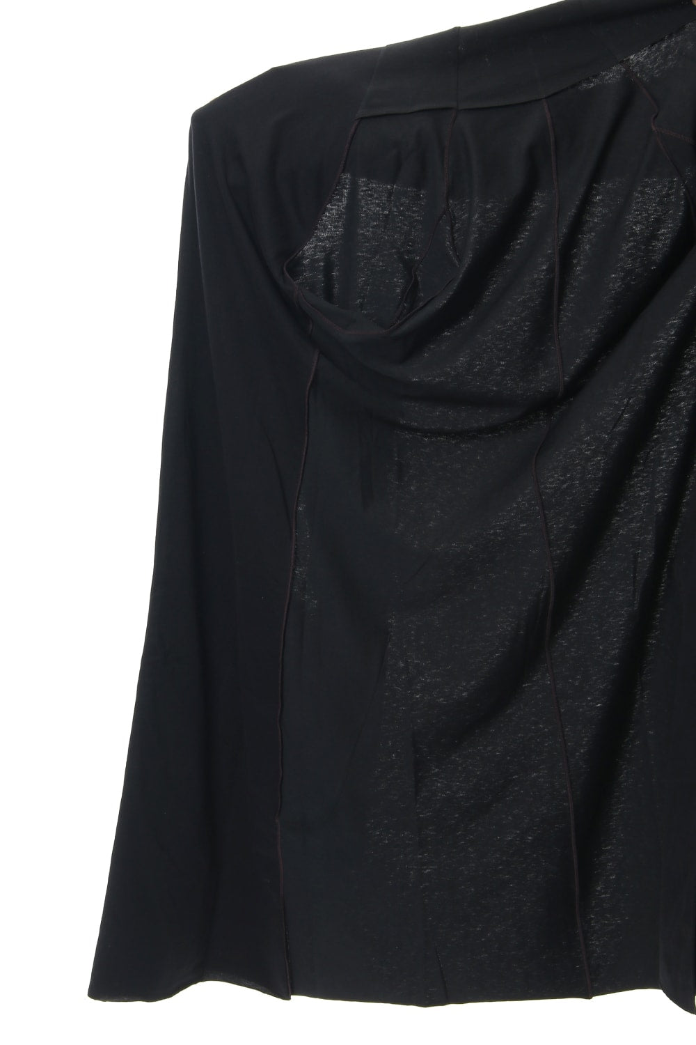 Long cardigan cotton canapa jersey