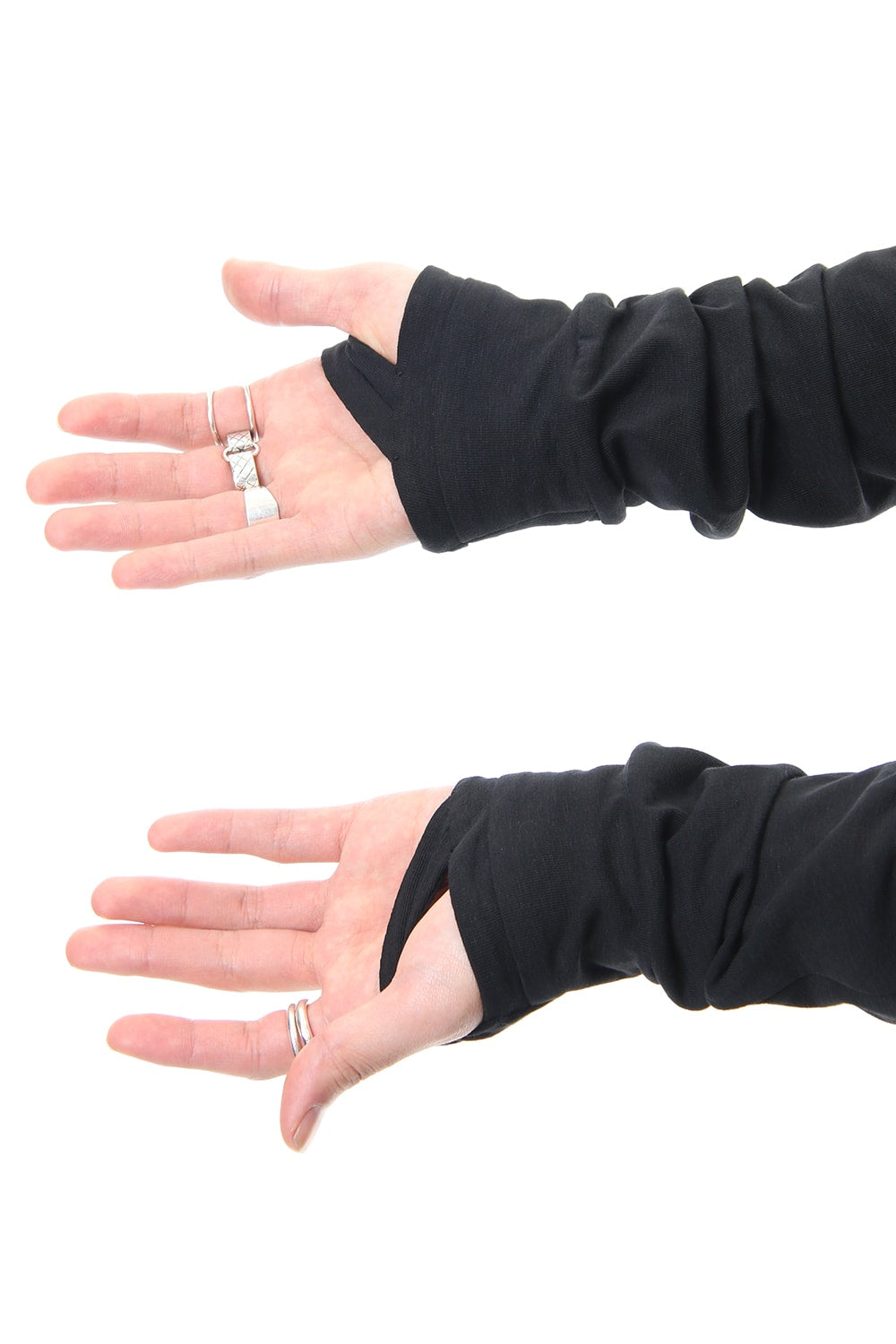 Long cardigan cotton canapa jersey