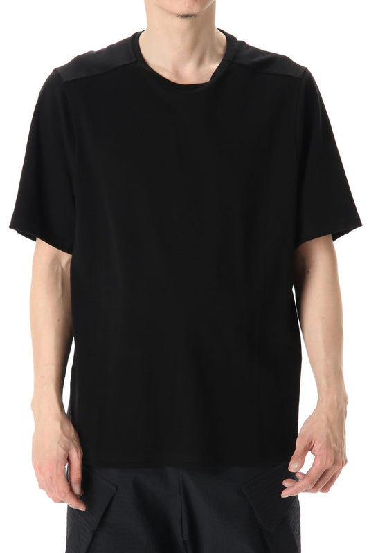 Short Sleeve cotton jersey - Black