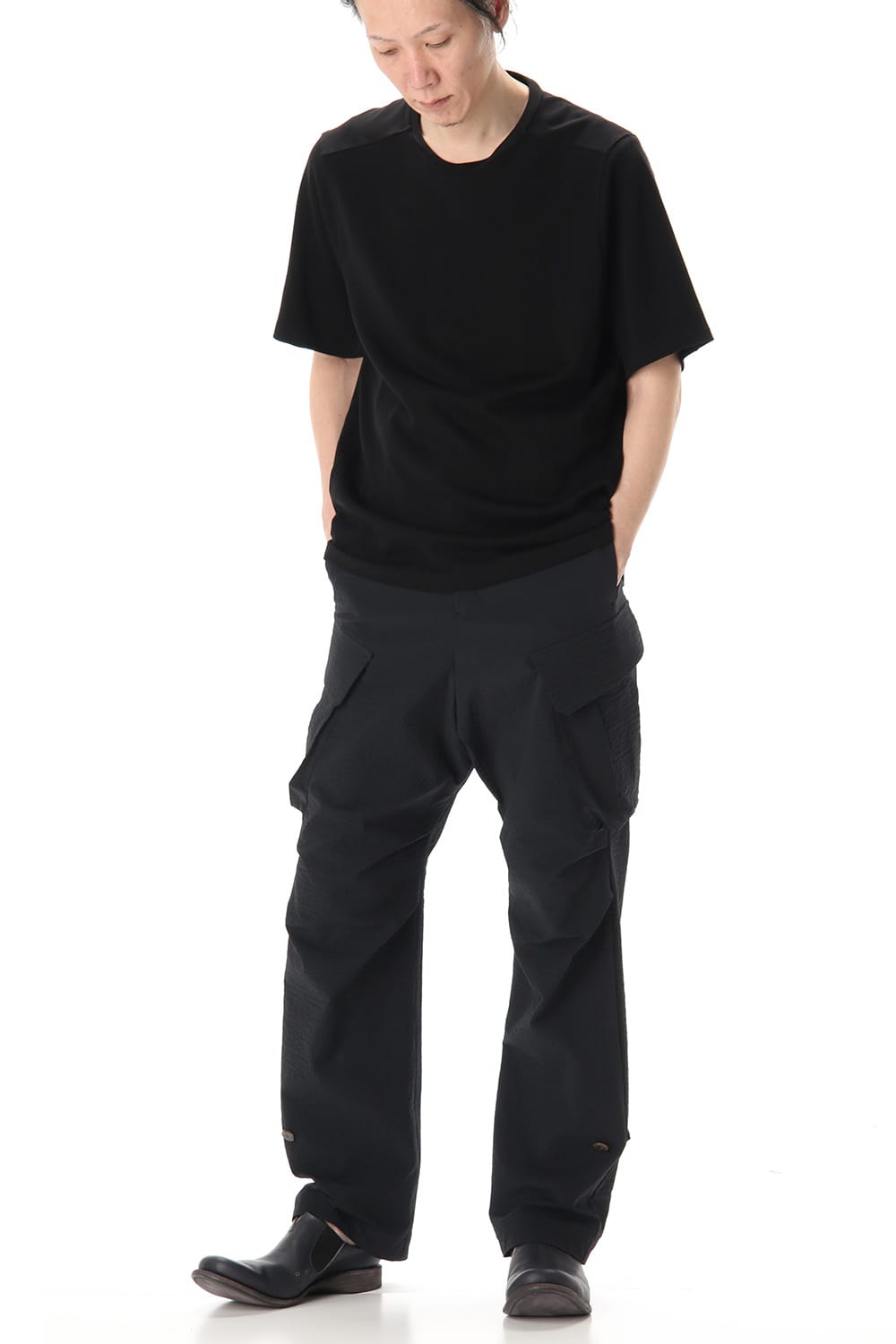 Short Sleeve cotton jersey - Black