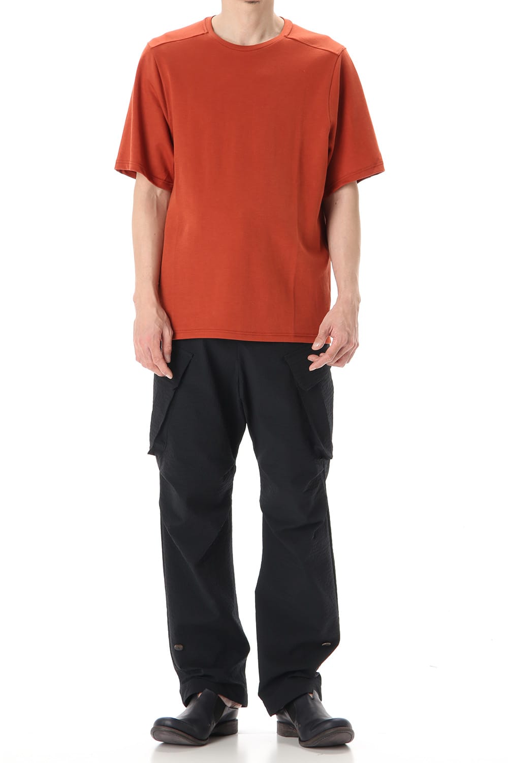 Short Sleeve cotton jersey - Orange