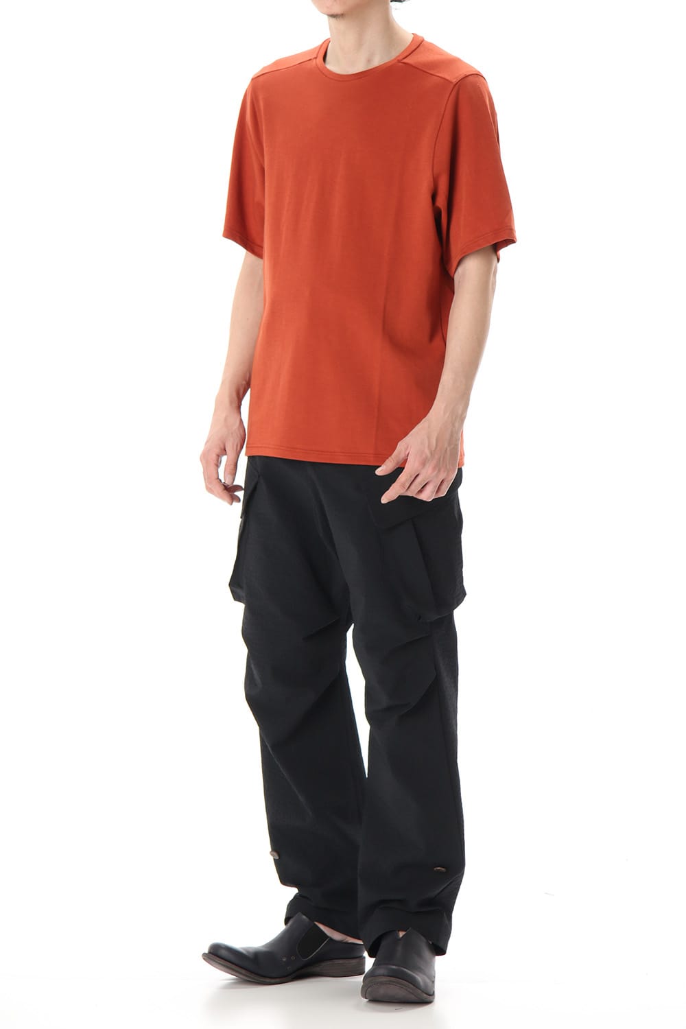 Short Sleeve cotton jersey - Orange