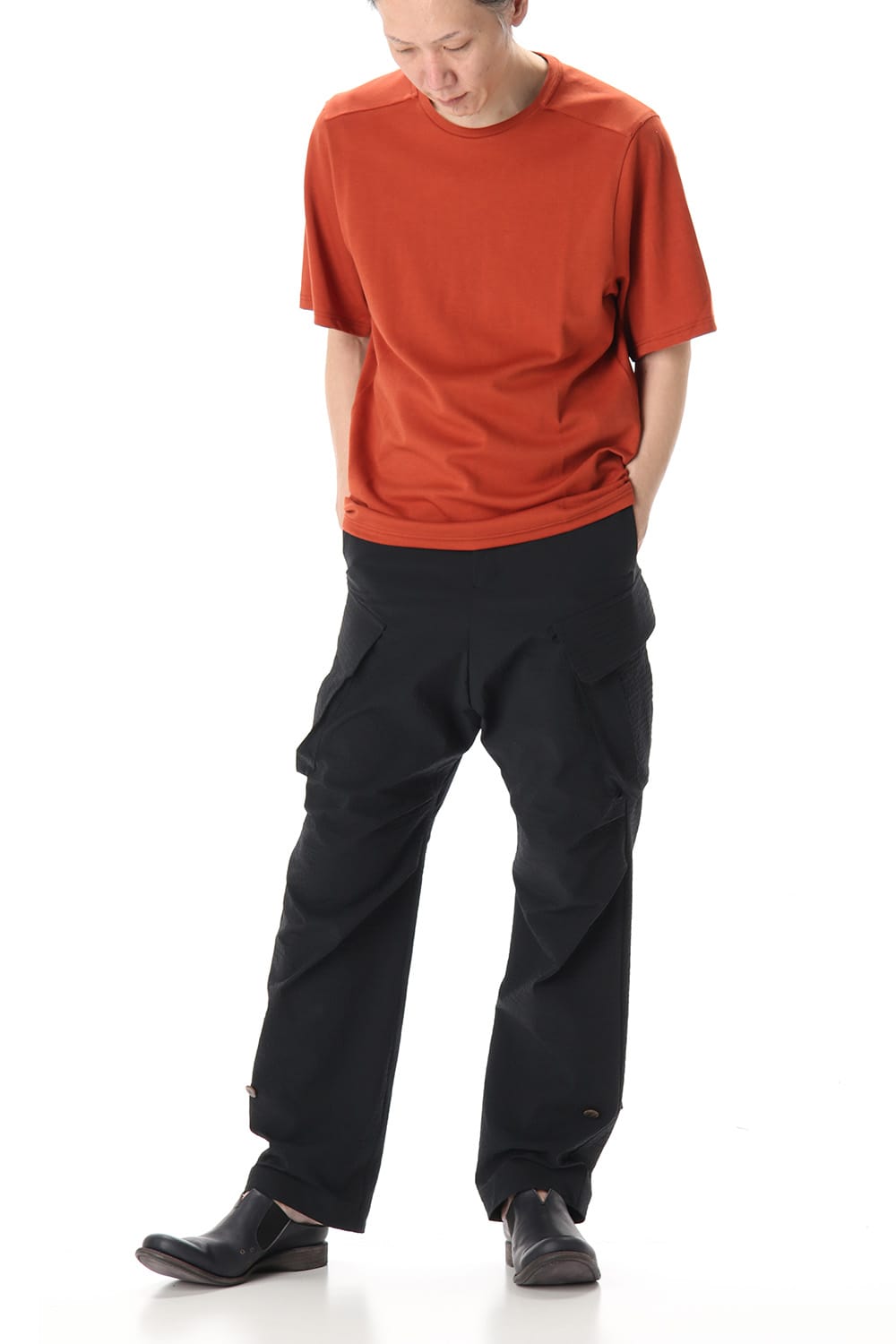 Short Sleeve cotton jersey - Orange