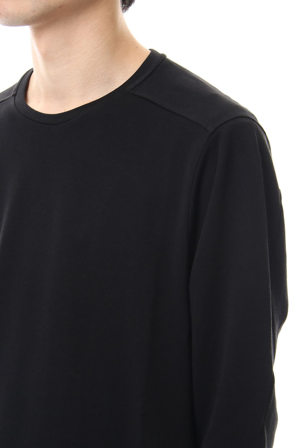 Long Sleeve cotton jersey - Black