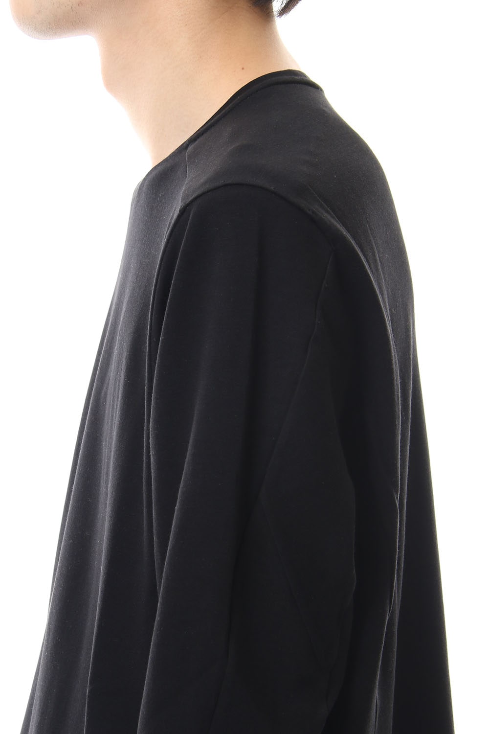 Long Sleeve cotton jersey - Black
