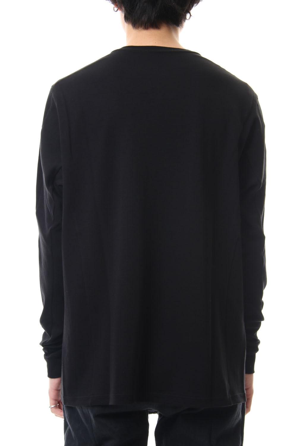 Long Sleeve cotton jersey - Black