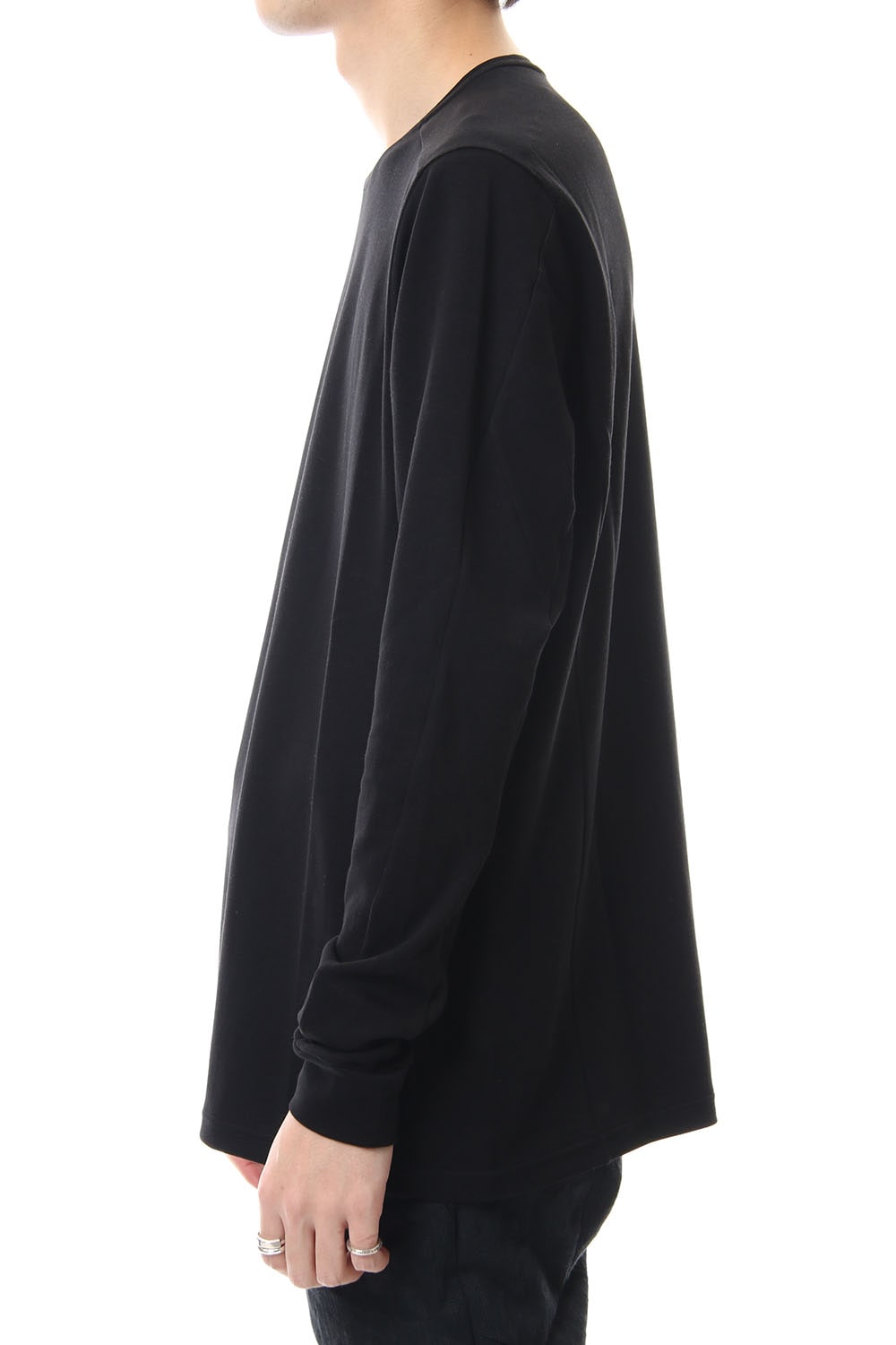 Long Sleeve cotton jersey - Black