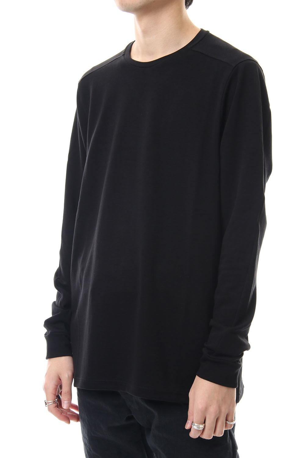 Long Sleeve cotton jersey - Black
