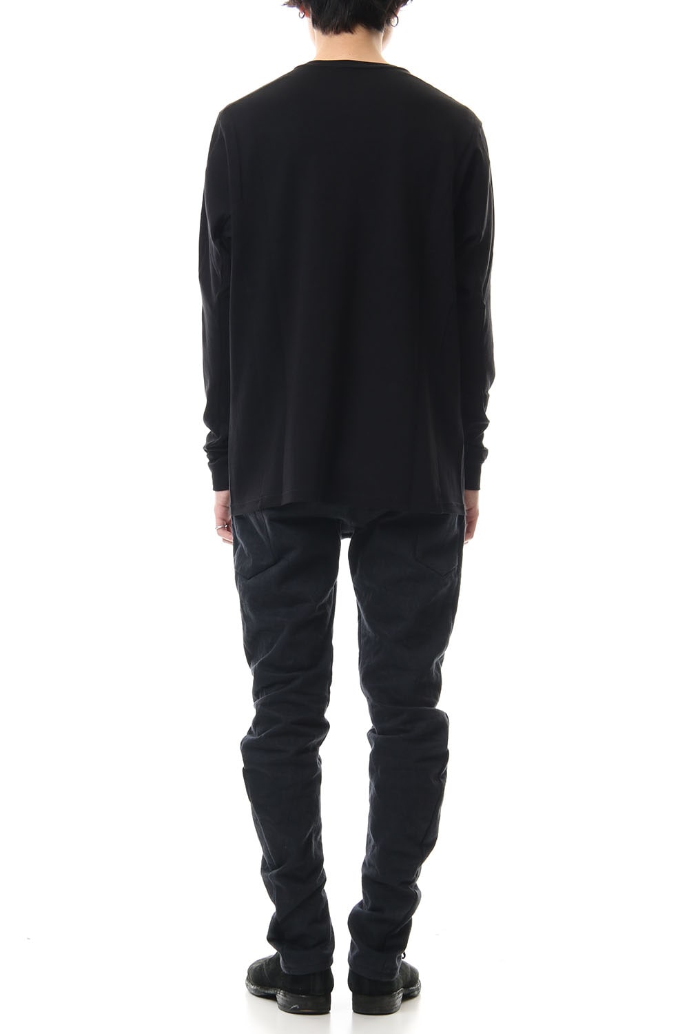 Long Sleeve cotton jersey - Black