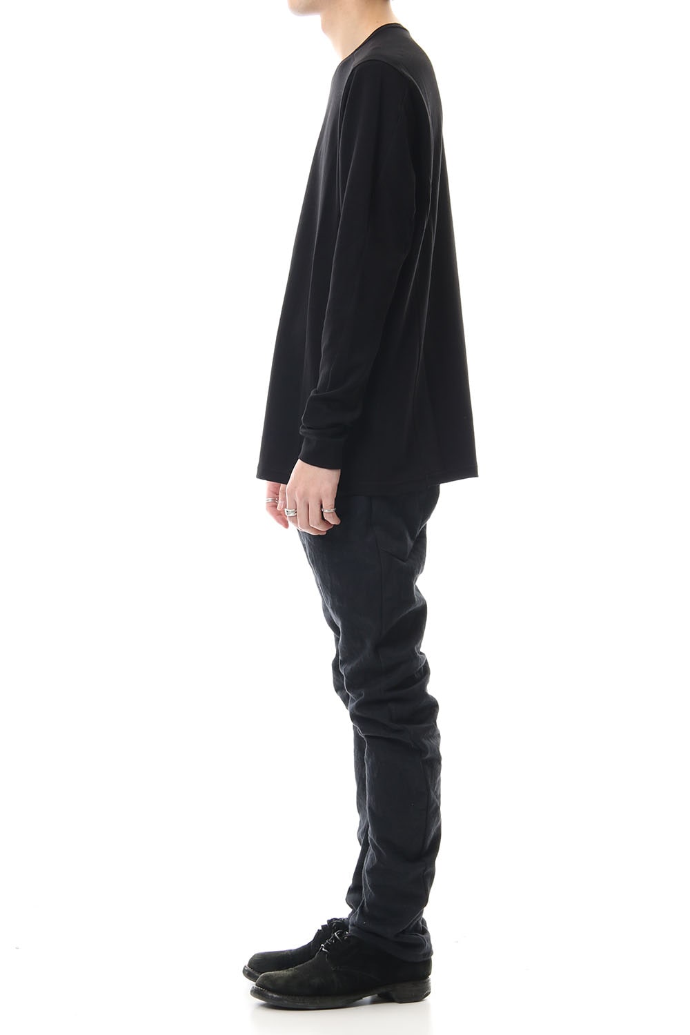 Long Sleeve cotton jersey - Black