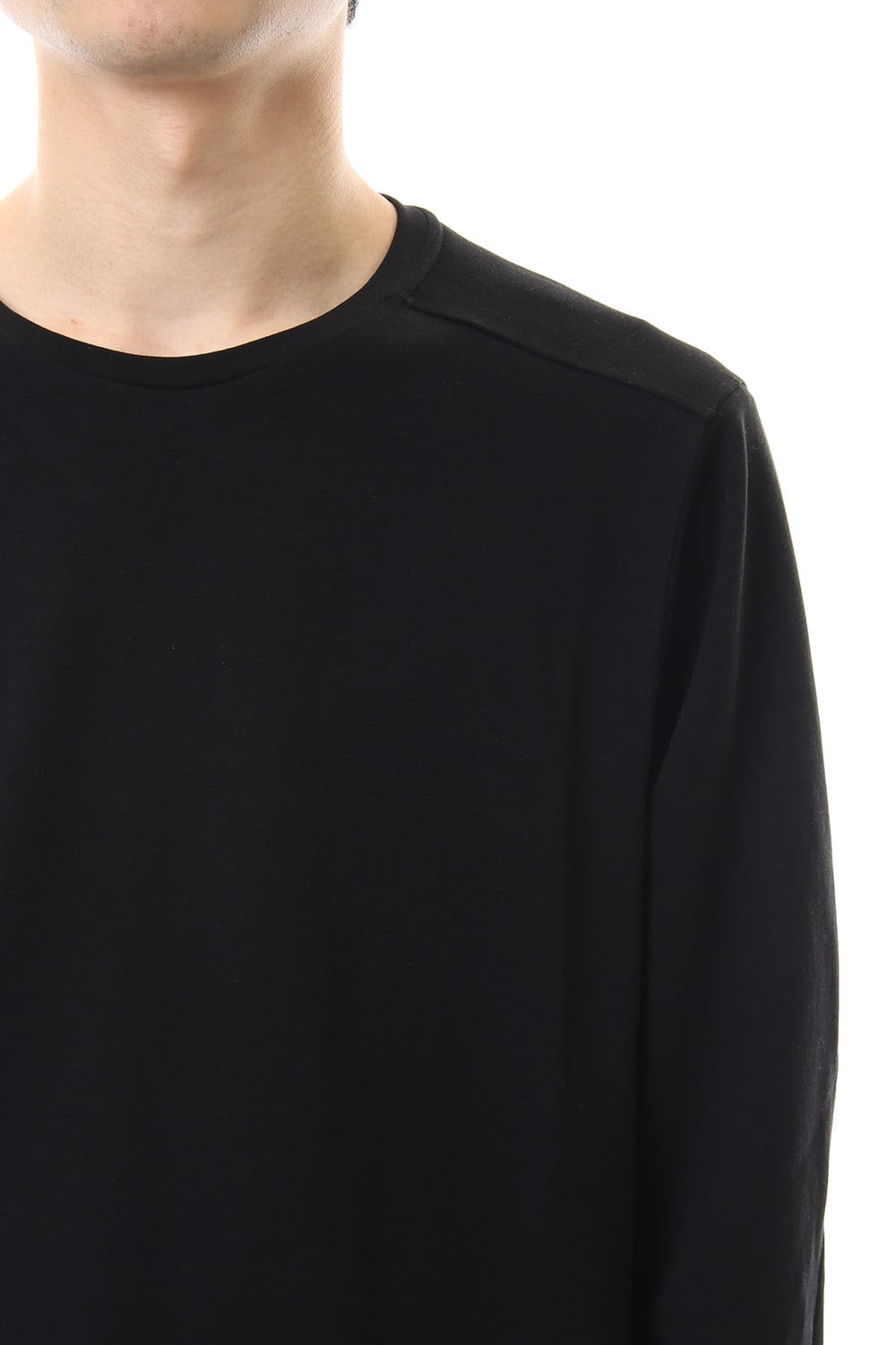 Long Sleeve cotton jersey - Black