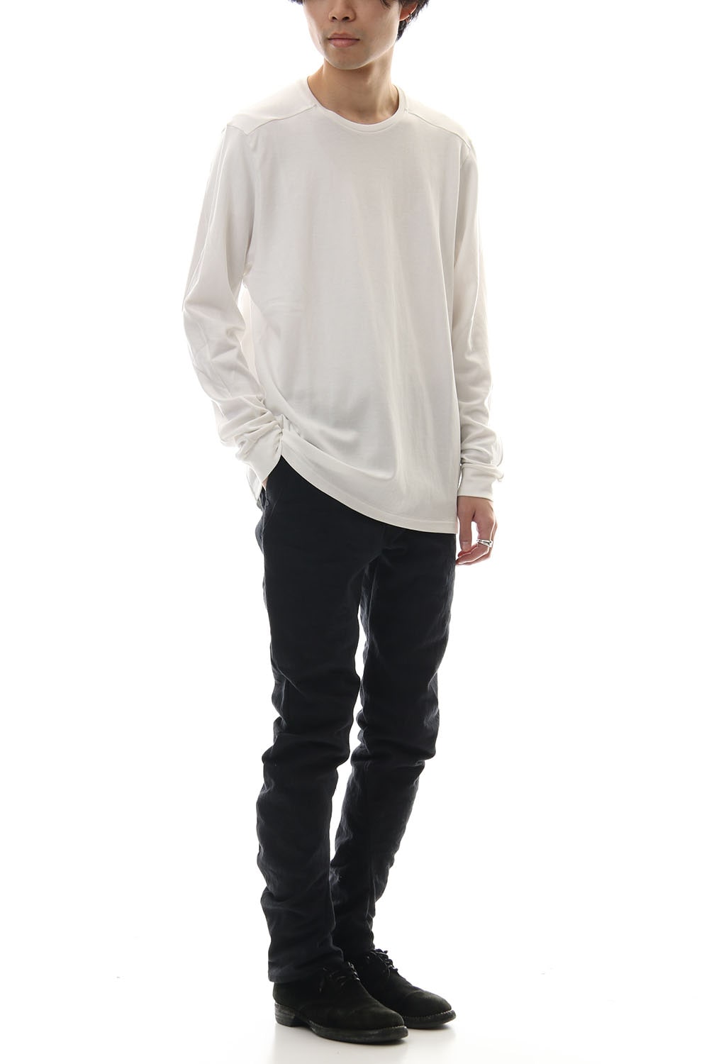 Long Sleeve cotton jersey - Off