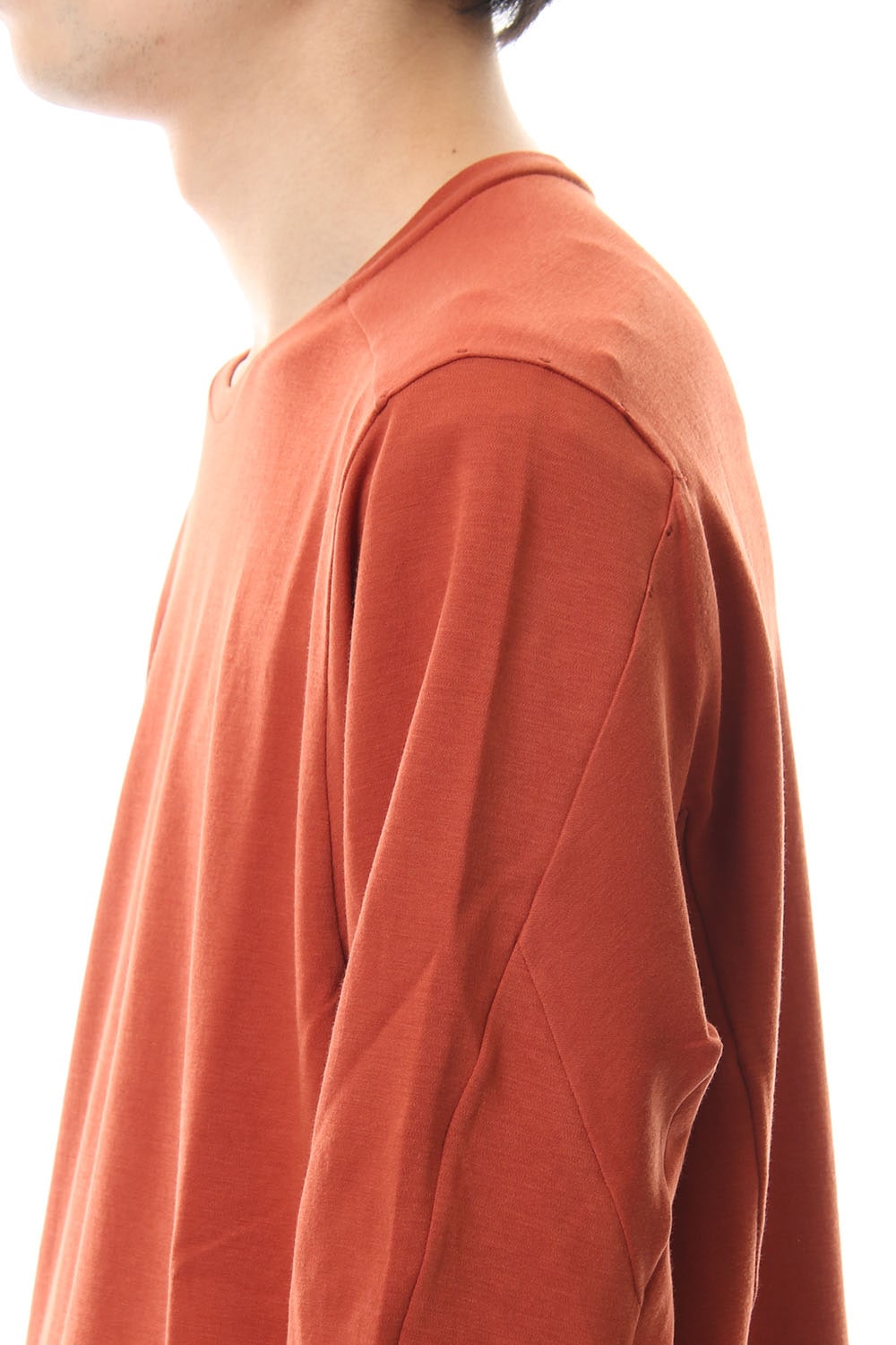 Long Sleeve cotton jersey - Orange