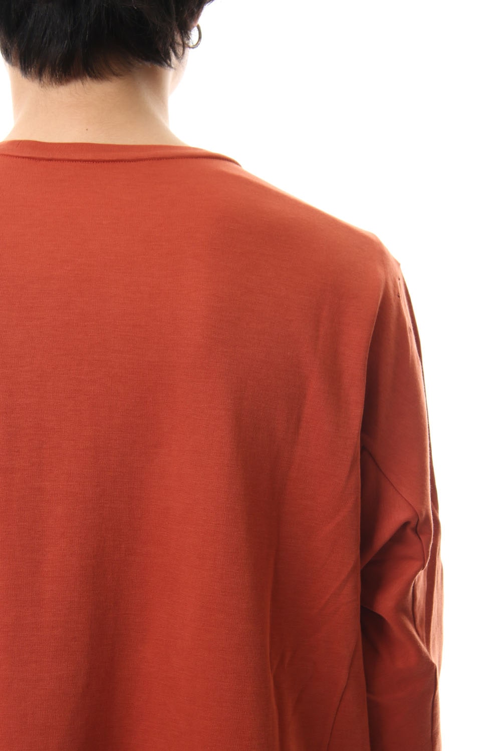 Long Sleeve cotton jersey - Orange