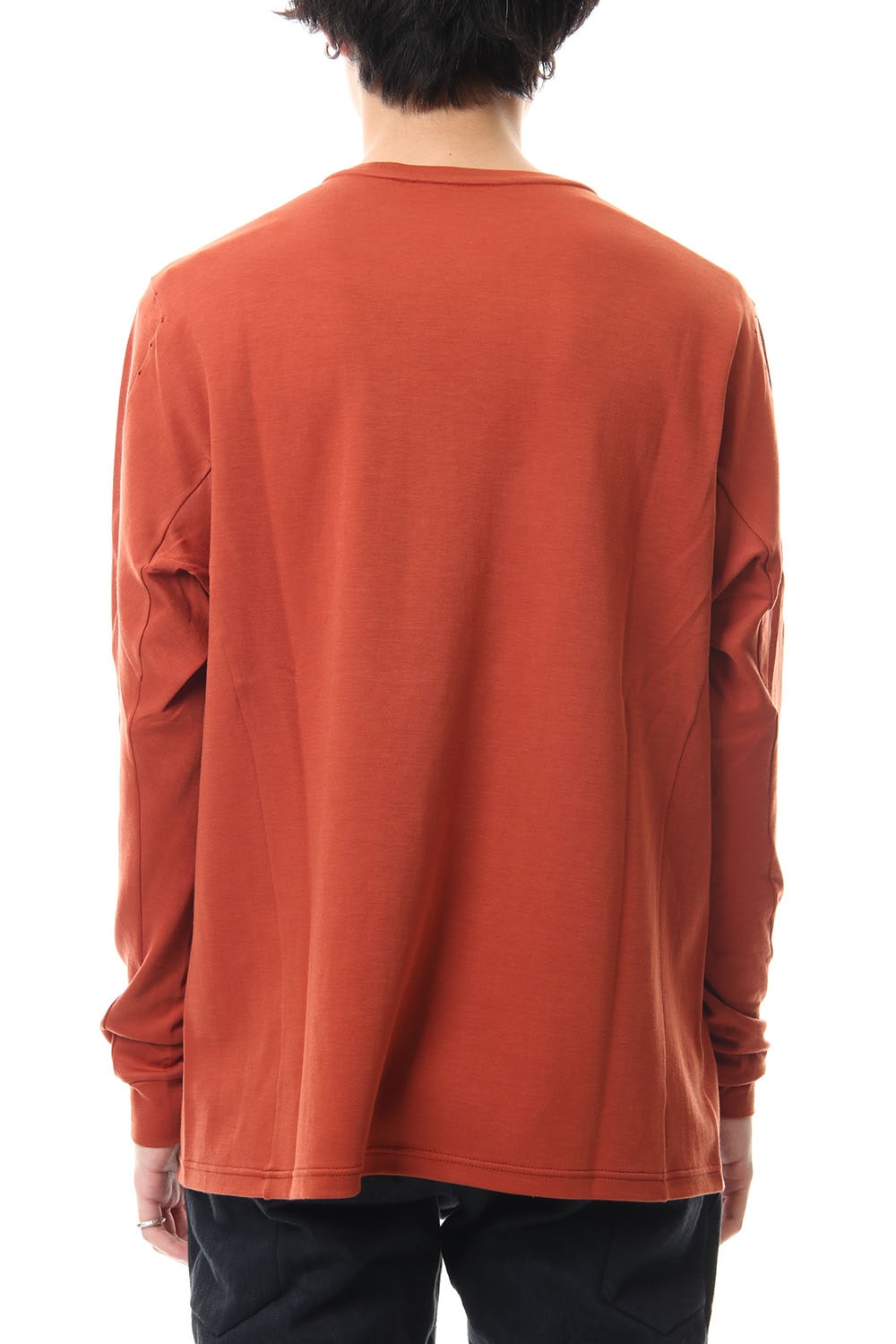 Long Sleeve cotton jersey - Orange